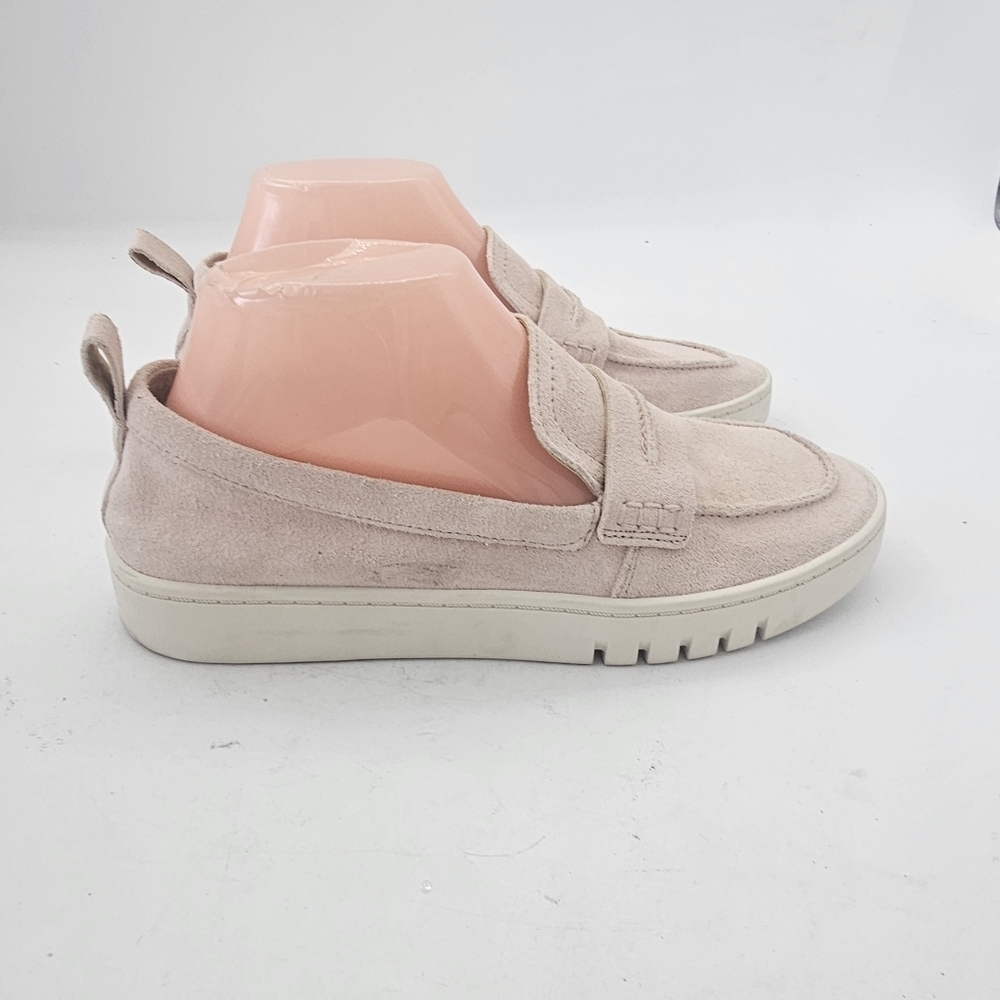 Vionic Chantel Loafers Rose Pink Suede Orthotic Slip-On Size 8 Preowned - Picture 4 of 12